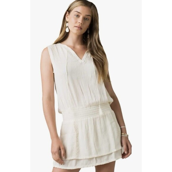 prAna Women's Seaview Sky Dress Bone Size XL New - Picture 1 of 15